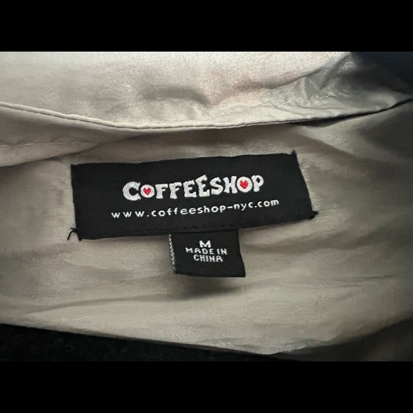 COFFEE SHOP LONG GREY BLAZER - Picture 3 of 3